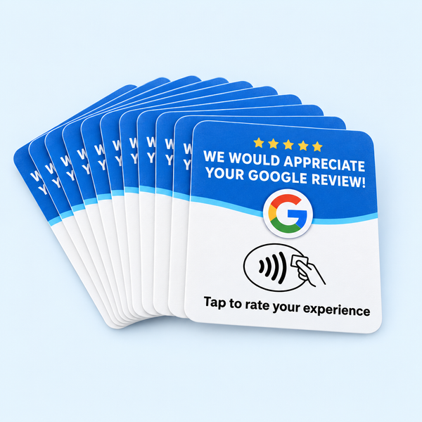 Starter Kit — 10 NFC Review Cards