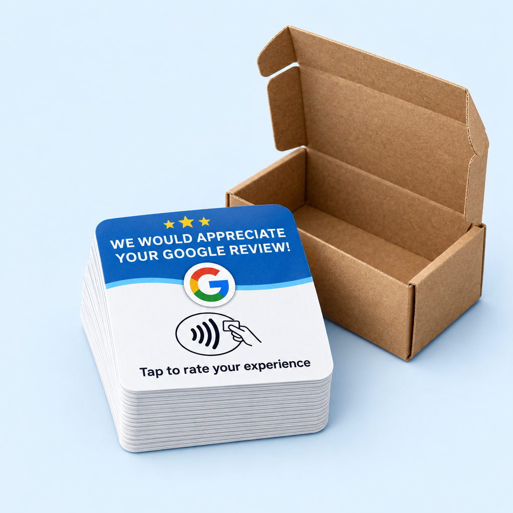 Hustler Kit — 25 NFC Review Cards